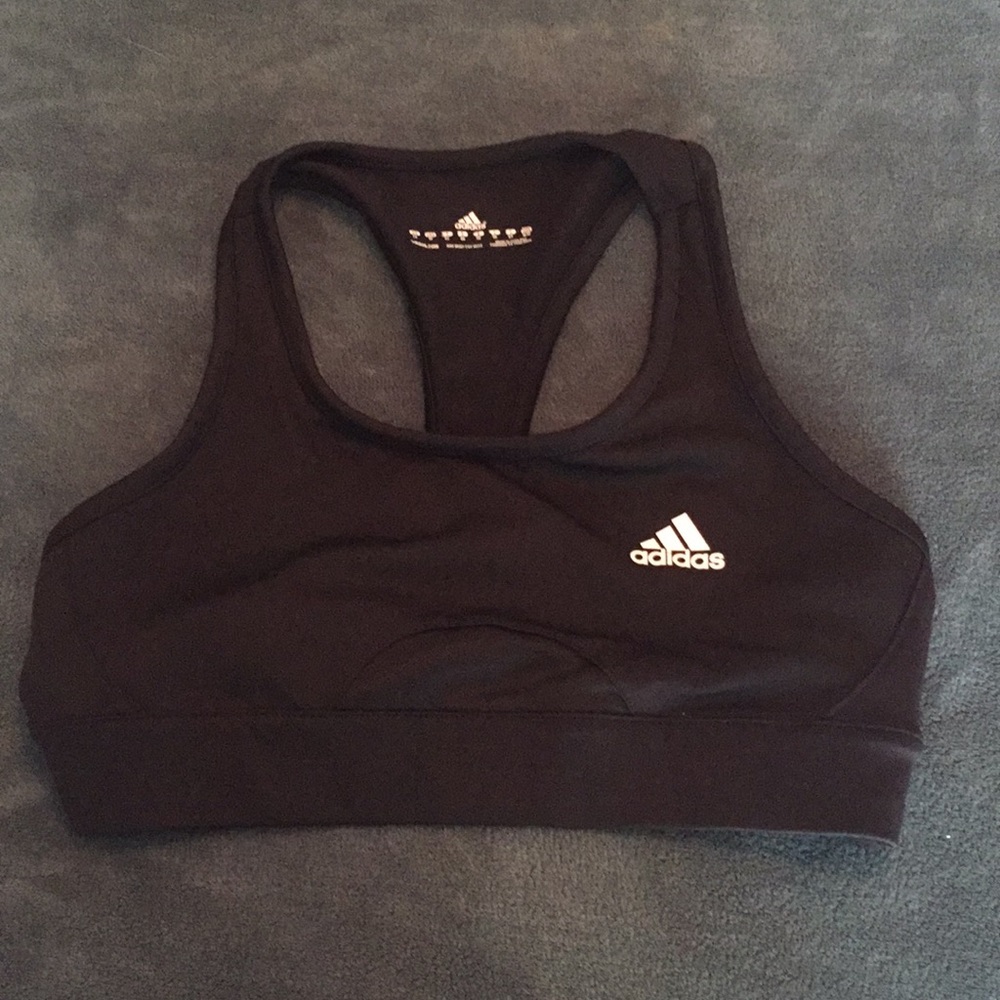 Black adidas new without tags sports bra